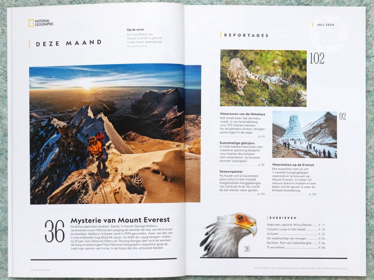 Jaargangen National Geographic 2012-2021