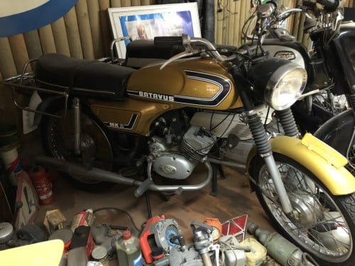 Batavus MK2 1974 goudmetalic