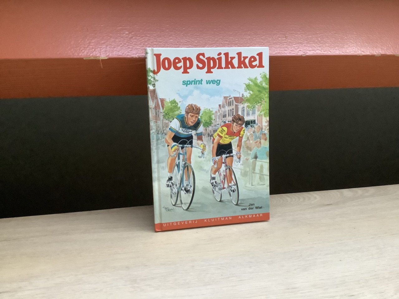 Stapeltje boeken te koop aangeboden, van alles wat.
