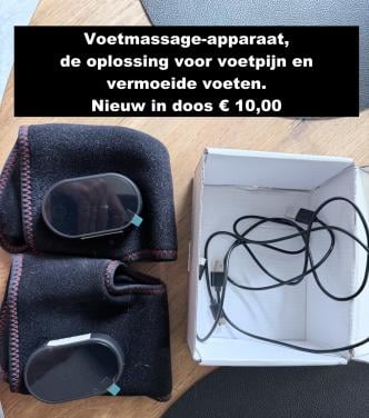 Voetmassage apparaat