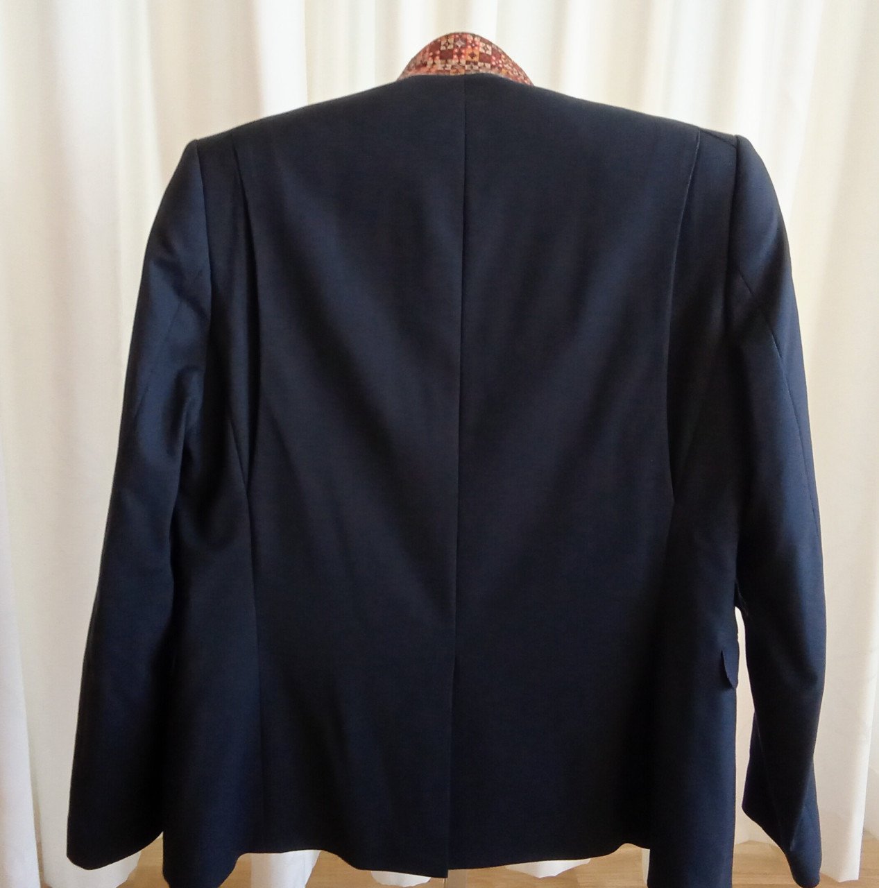 Prachtig blauw kostuum van Hans Ubbink