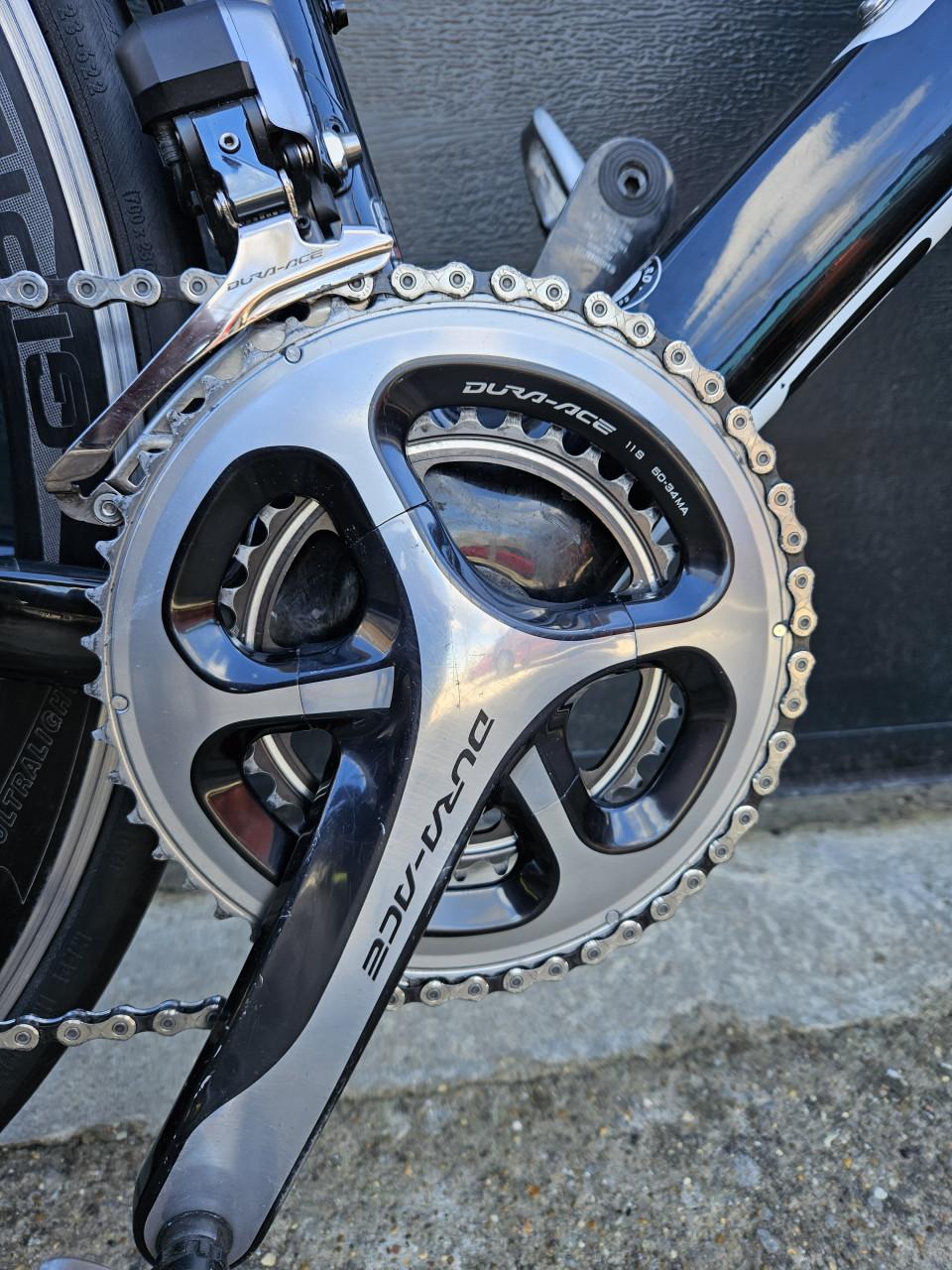 Ridley Noah met 11-speed Di2 Dura-Ace in de maat L