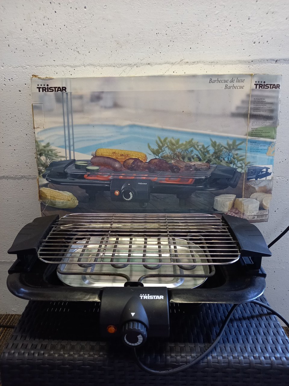 Barbecue tristar, tafelmodel zo goed als nieuw