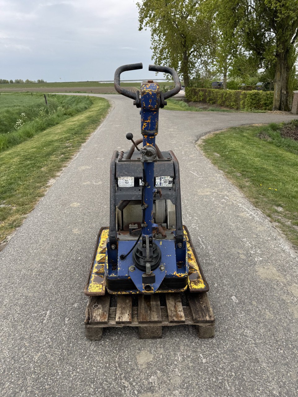 Wacker trilplaat diesel