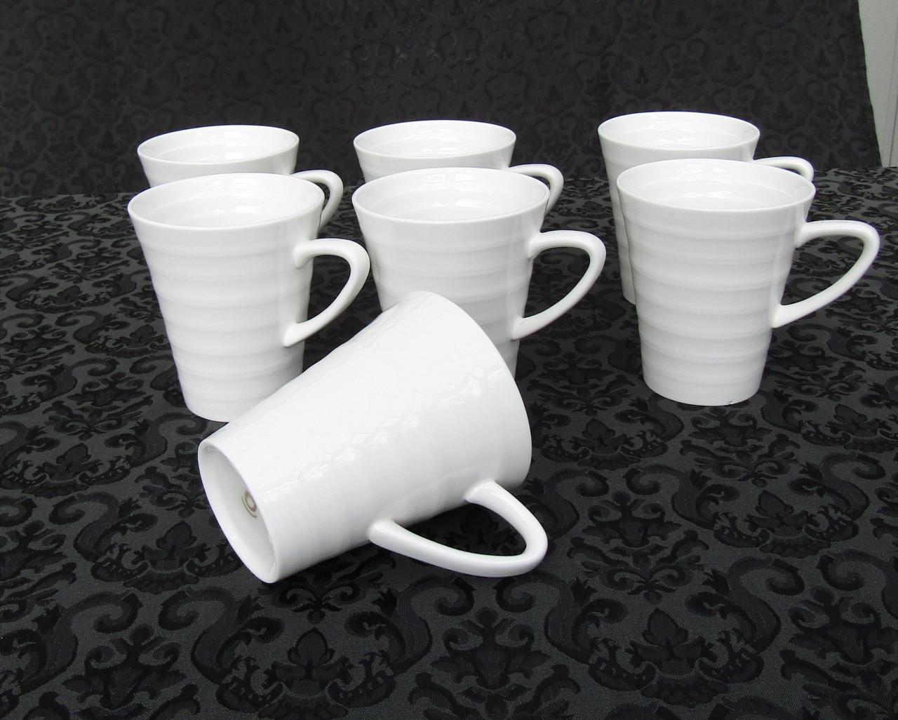 7 nieuwe mokken voor bosje bloemen.