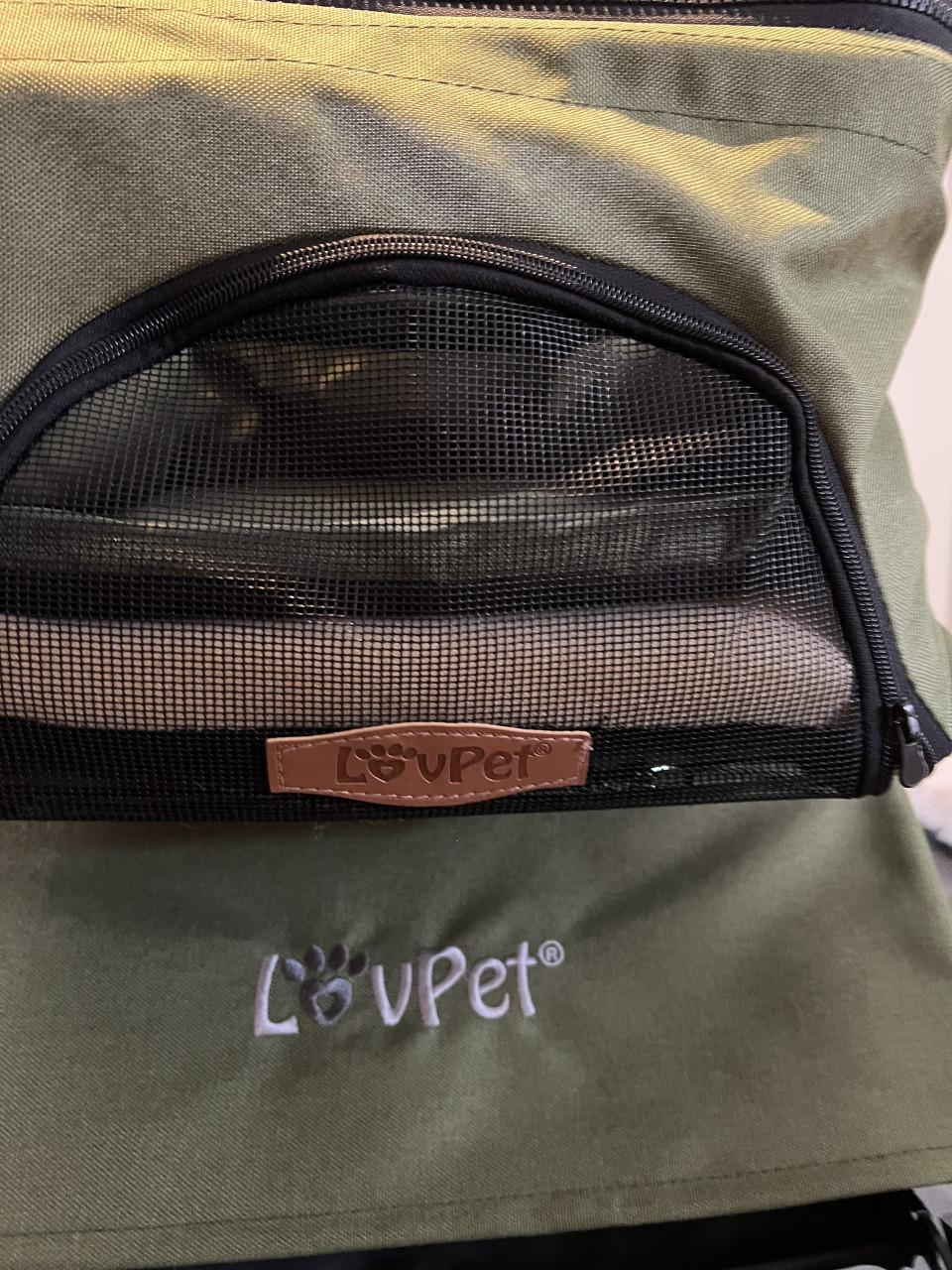 Lovpet hondenbuggy / dierenbuggy groen