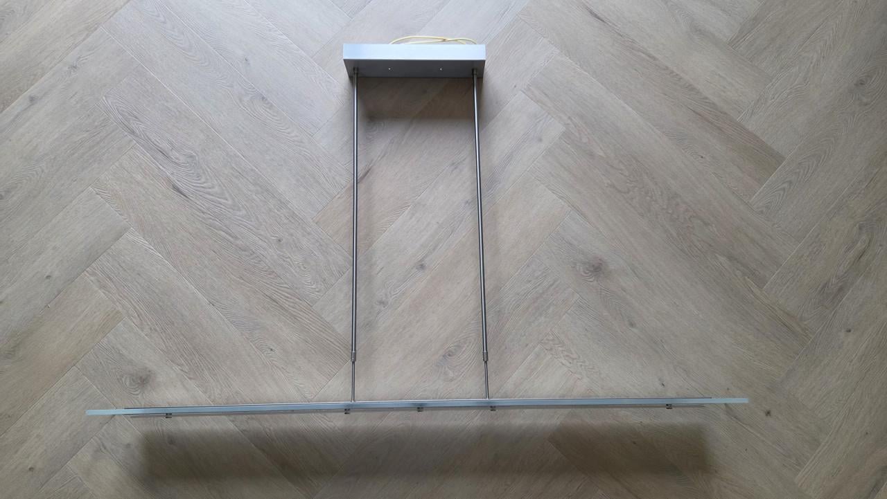 Steinhauer Favourite hanglamp - geborsteld staal