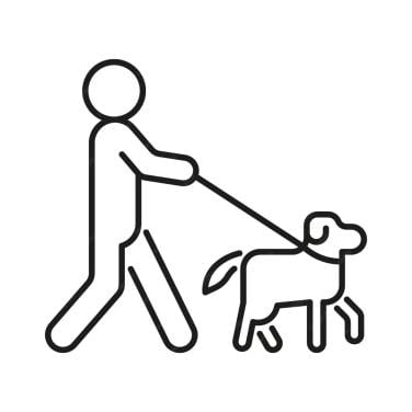 Uitlaten van rustige hond aangeboden