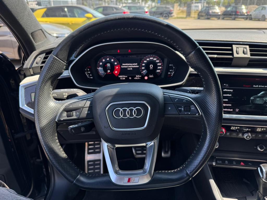 Audi Q3 sportback 35 tfsi s-line 3x * panoramadak * lederen sportstoelen * 