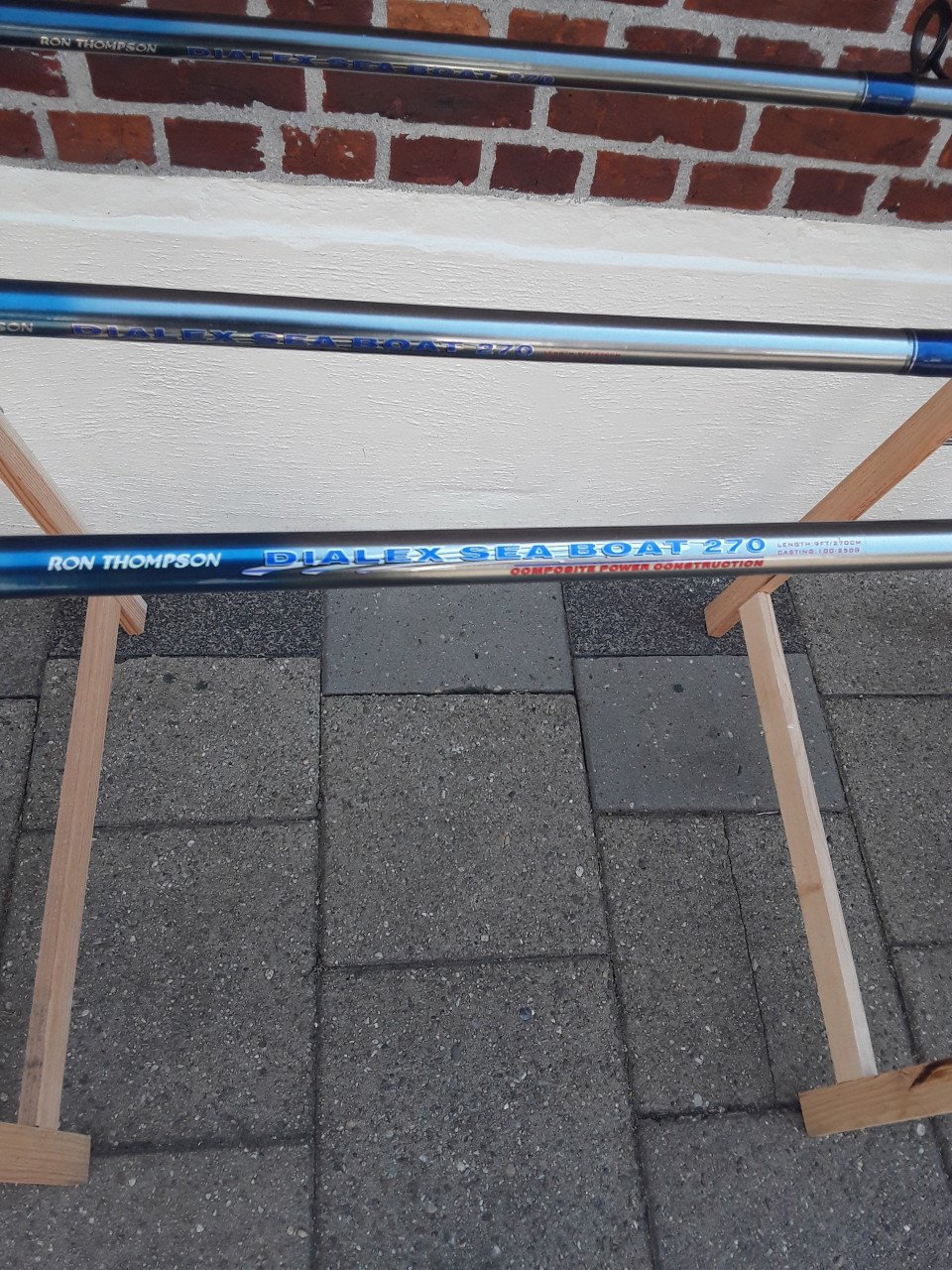 Te koop een mooie hengel plus molen