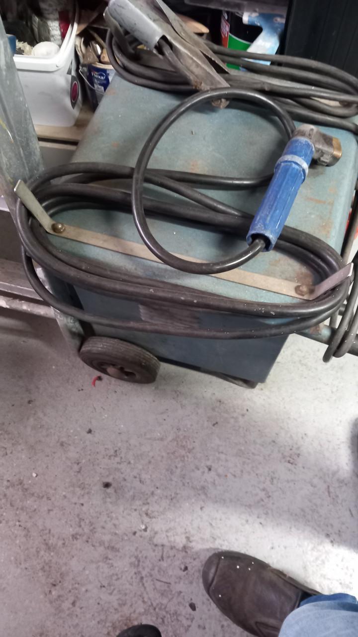 Electrode lasapparaat