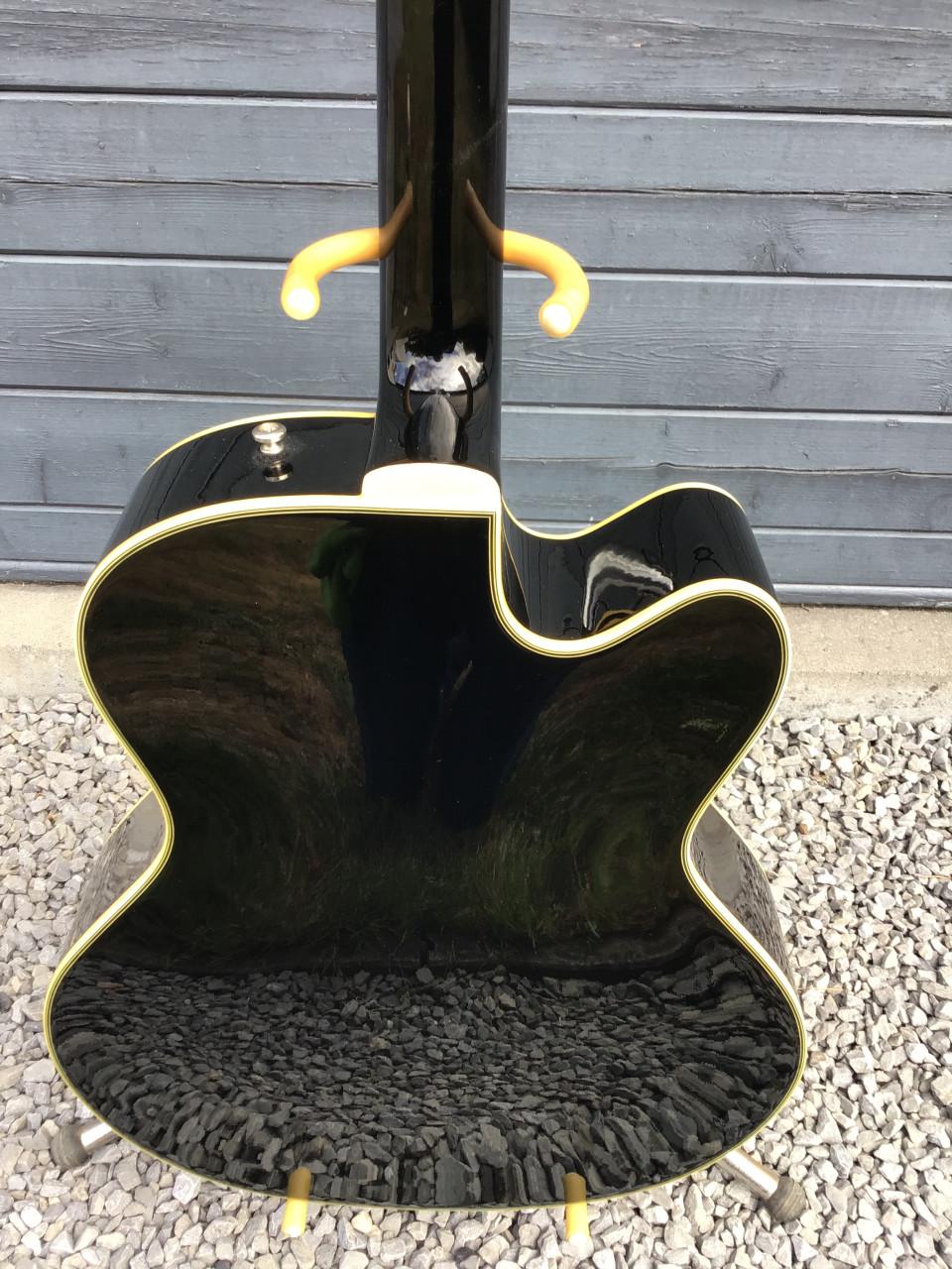 Gitaar linkshandige archtop Samick HF650