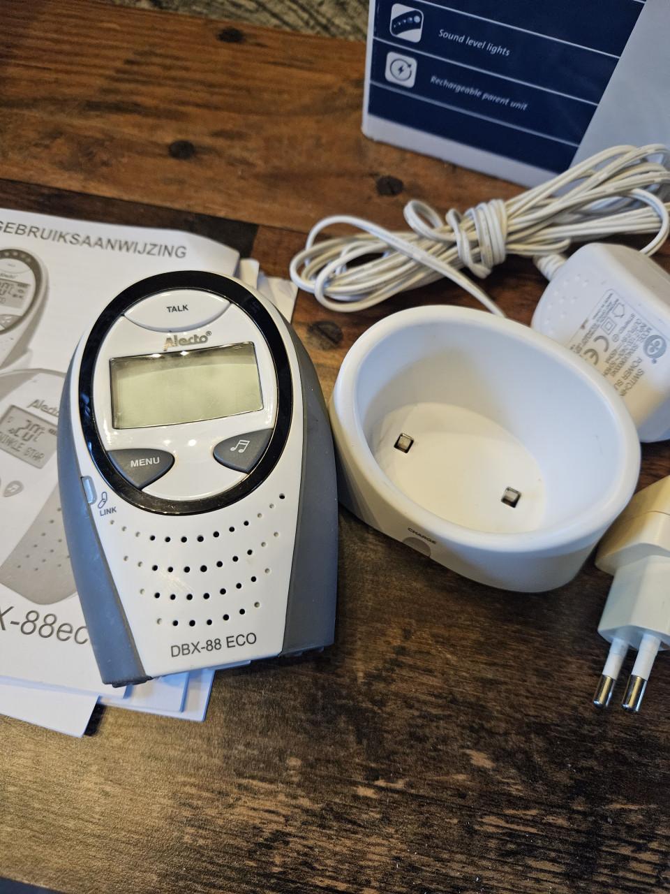 Zgan Alecto DBX-88 Eco Babyfoon - Full Eco DECT Baby Monitor