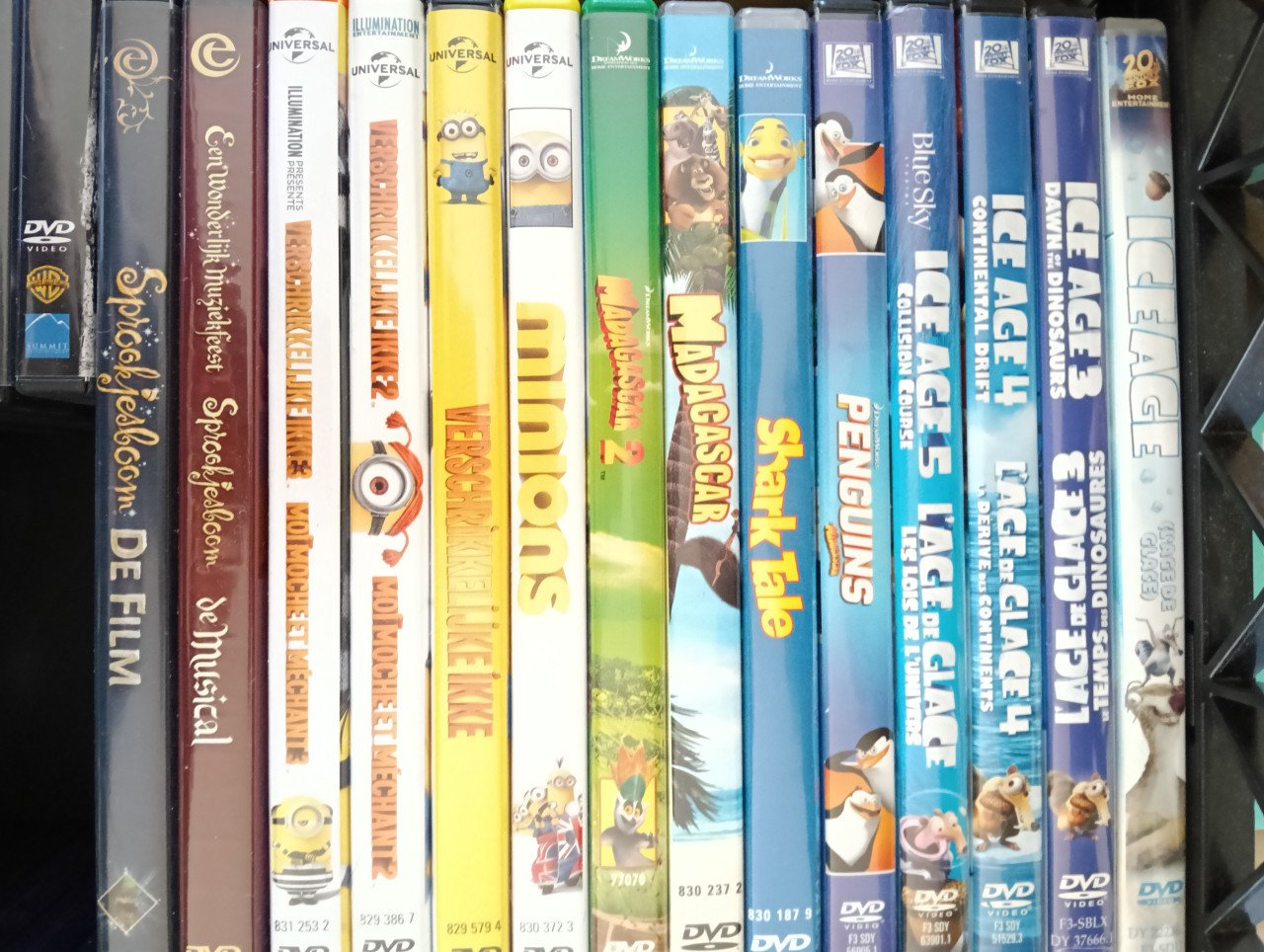 Verzameling disney-films