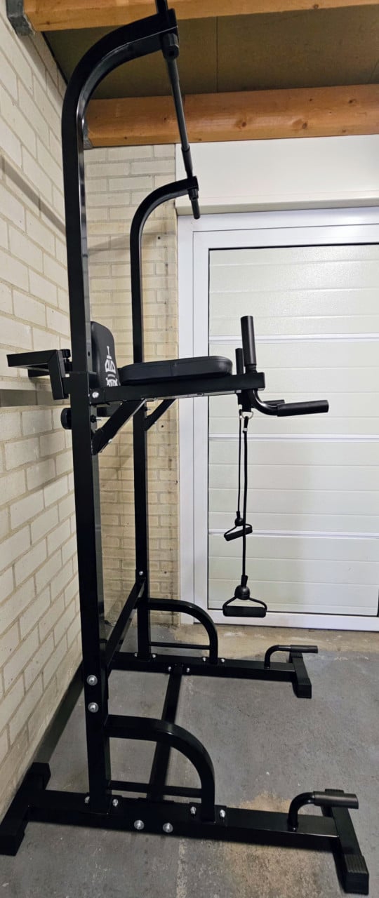 Sportsroyals Power Tower Dip Station Pull Up Bar voor Home Gym