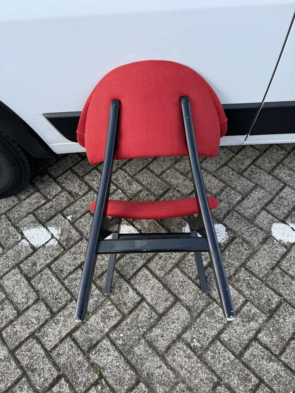 Vintage stoel / zetel / fauteuil ( shell chair / pinguïn)