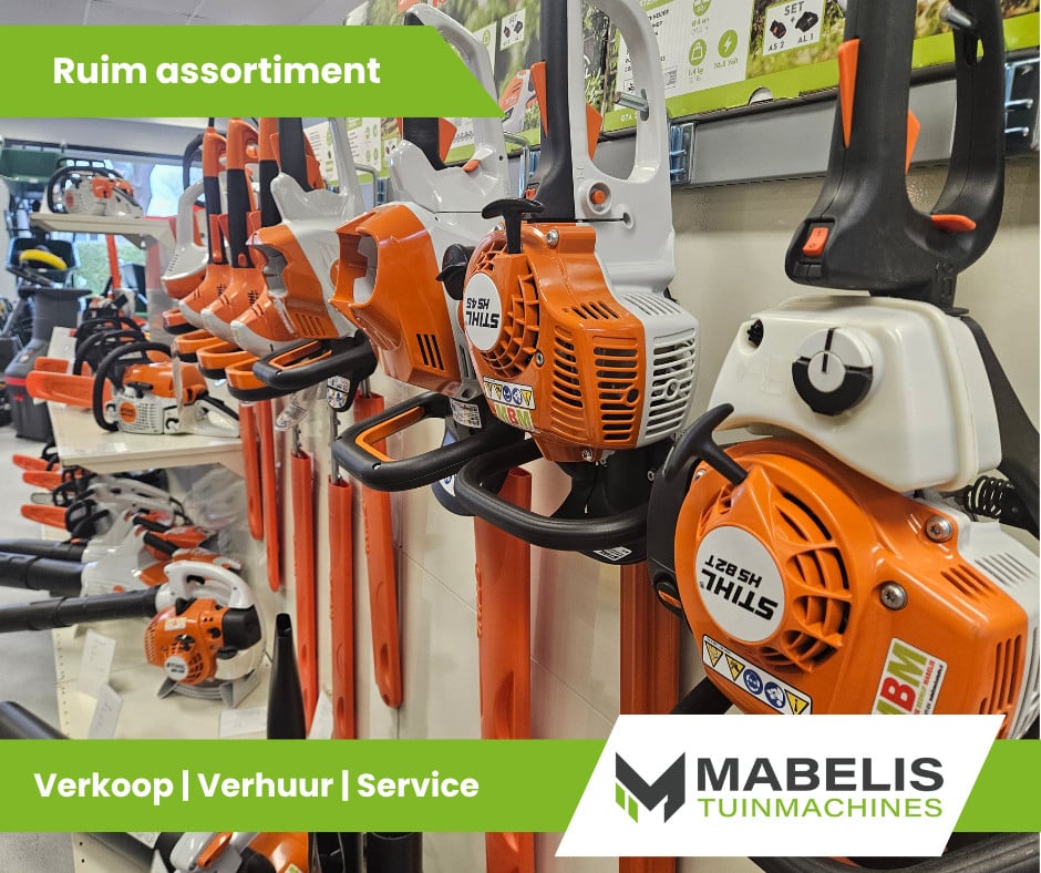 Mabelis Tuinmachines - Machines met service