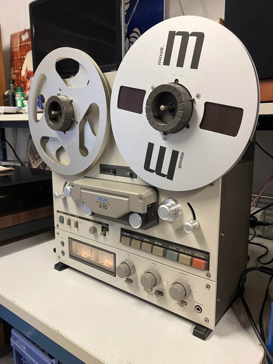 Teac X-10 3 koppen dual capstan groot onderhoud garantie zeer mooie staat