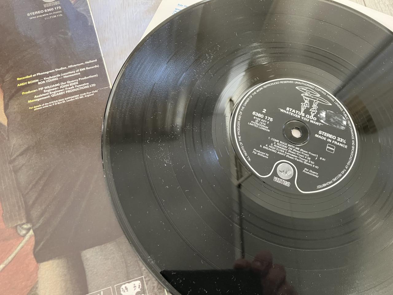 LP-Vinyl  -  Status Quo - What ever you want