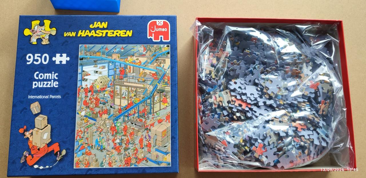 JVH puzzel - 950 st.- Het Postkantoor (International Parcels) - Zoals nieuw