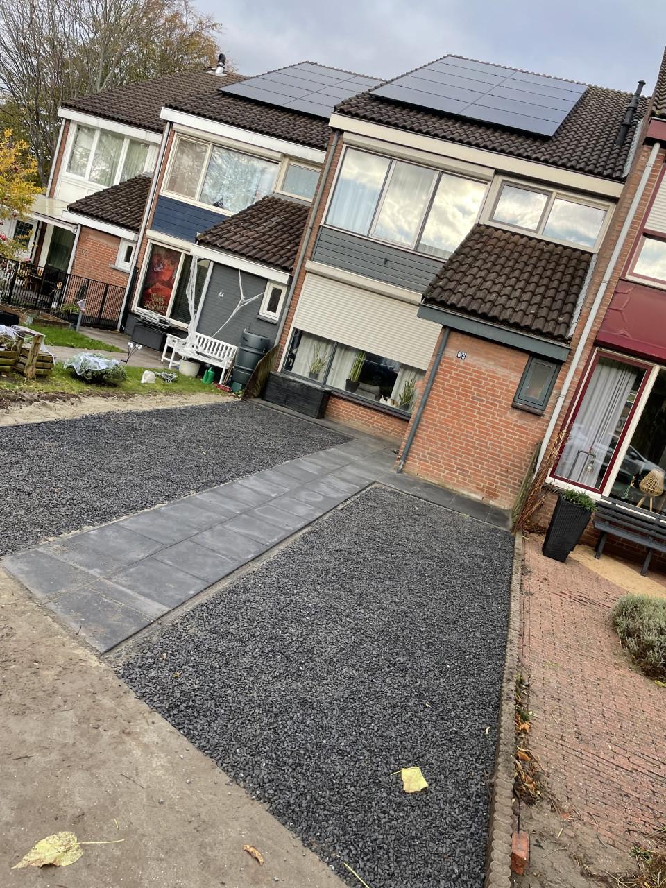 Grond/ straat en riool werk
