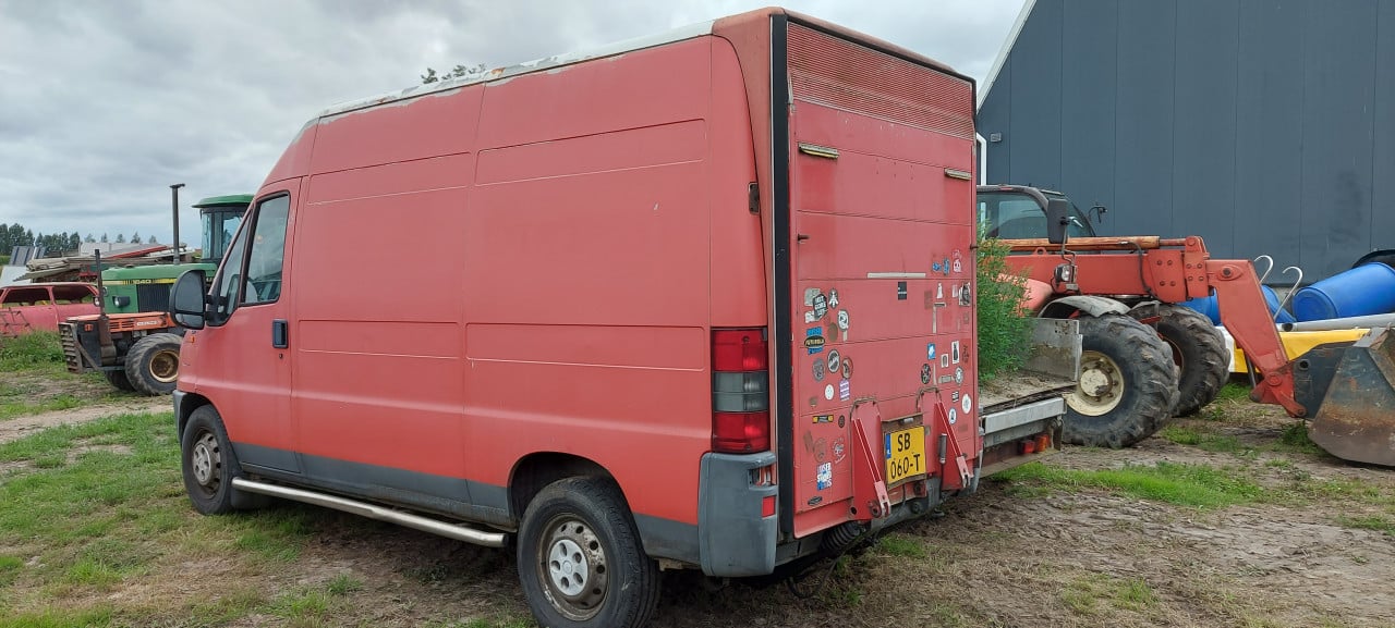 Fiat op camperkenteken ,voor crosser of race