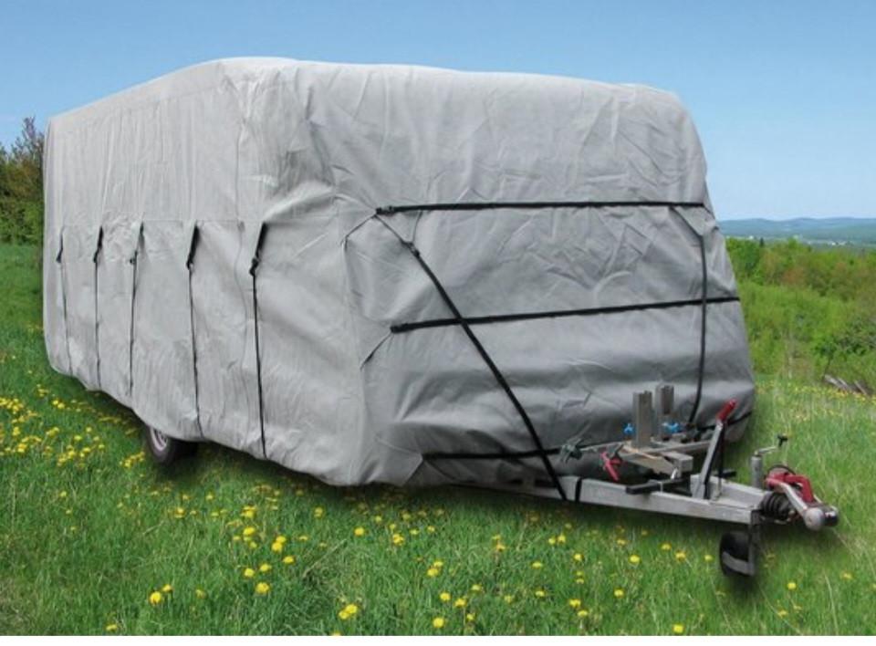 Stevige caravan hoes