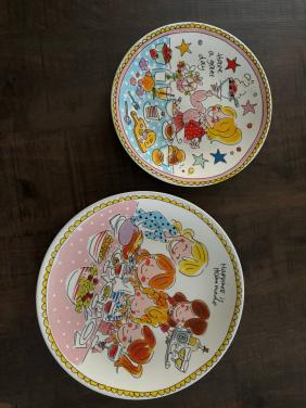 Twee borden Blond Amsterdam