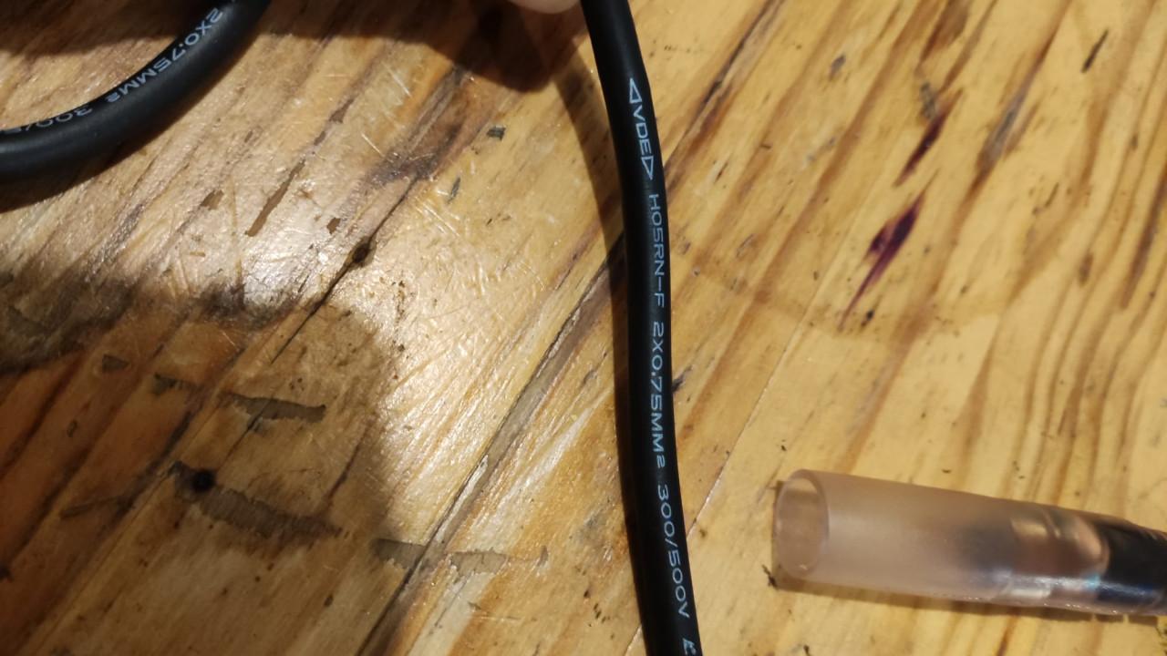 13x EU-stekker Klasse 2 + 1,4m kabel H05RN-F - Nieuw