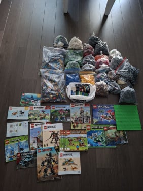 Partij lego (meer lego dan boekjes)