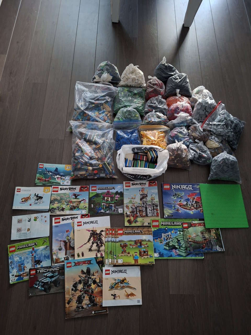 Partij lego (meer lego dan boekjes)