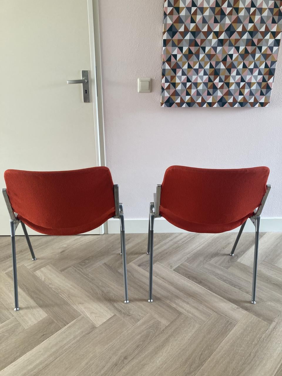 Design stoelen Dsc 106 giancarlo piretti voor Castelli