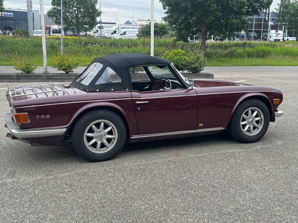 Triumph TR6 2.5 roadster overdrive