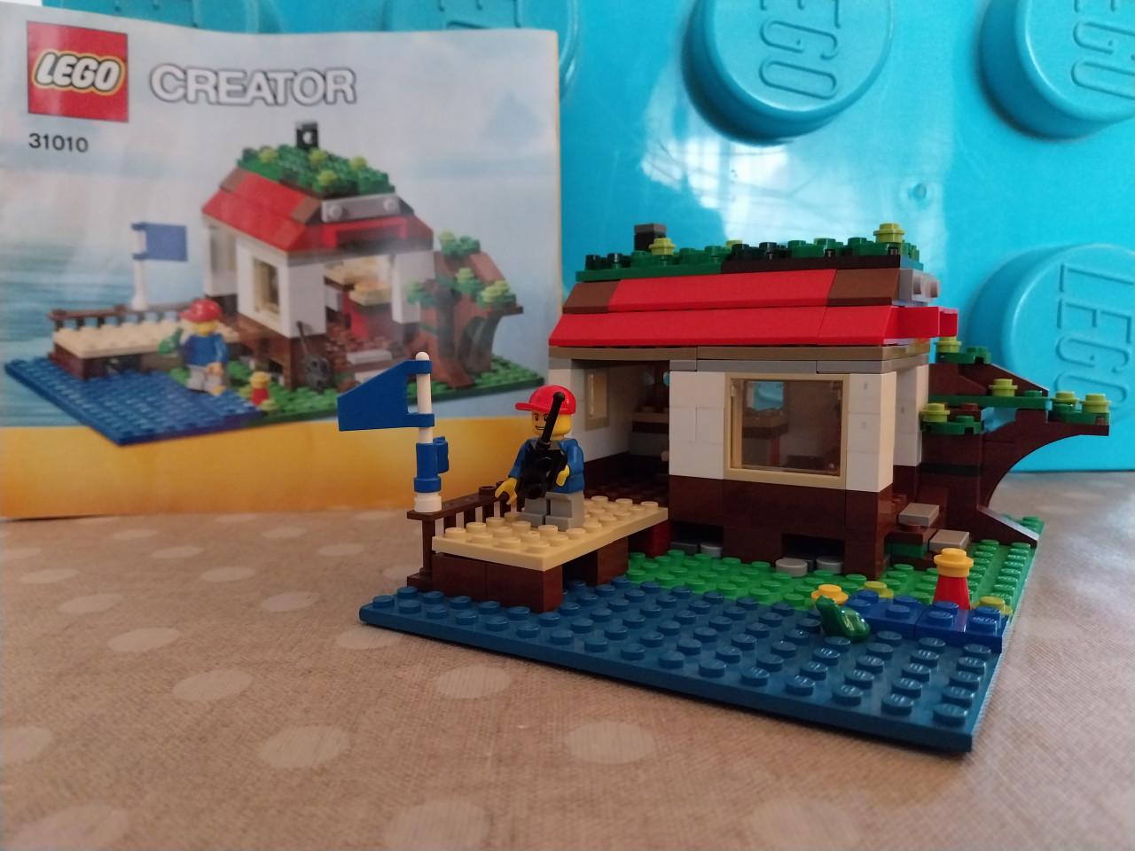 Lego Creator 3 in 1 Boomhut 31010 deel 1-2 en 3