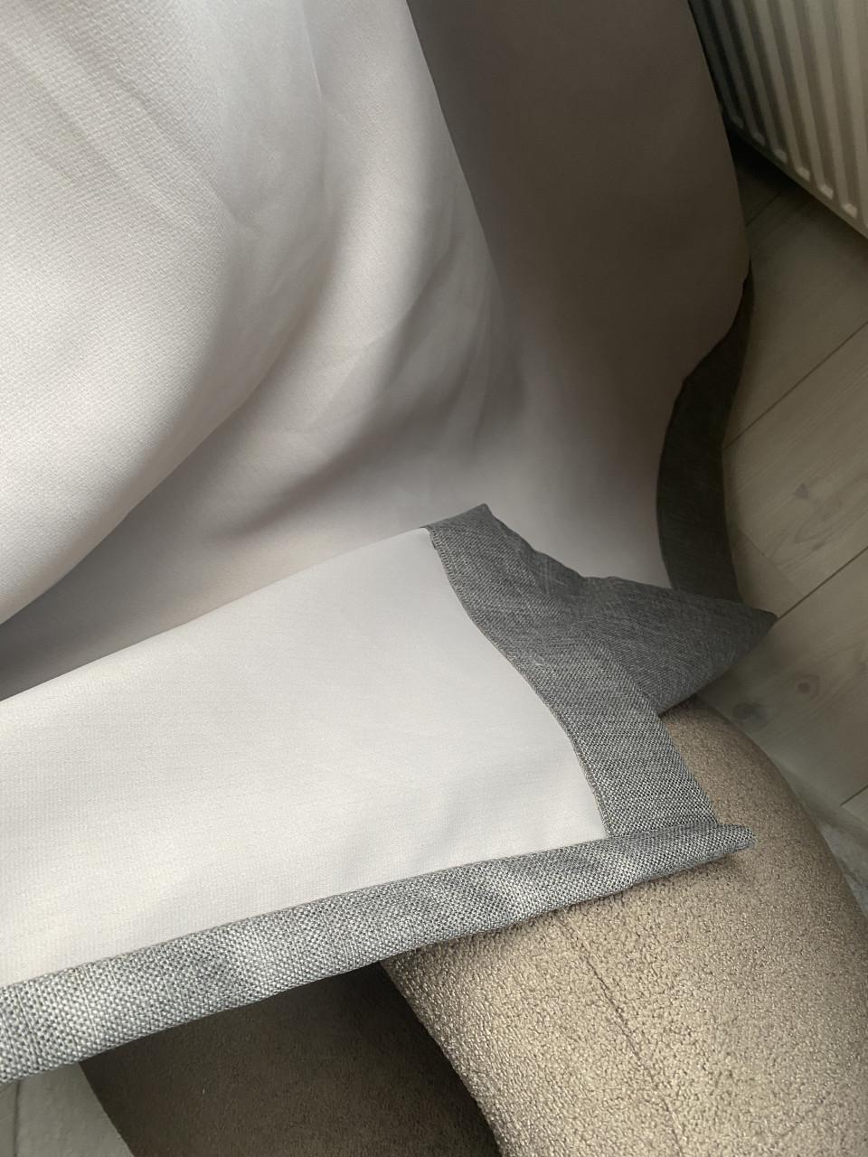 Mooie Donkergrijze verduisterende overgordijnen