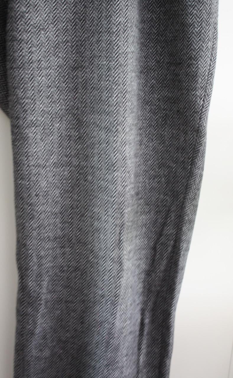 Grijze zigzag pantalon  maat 44