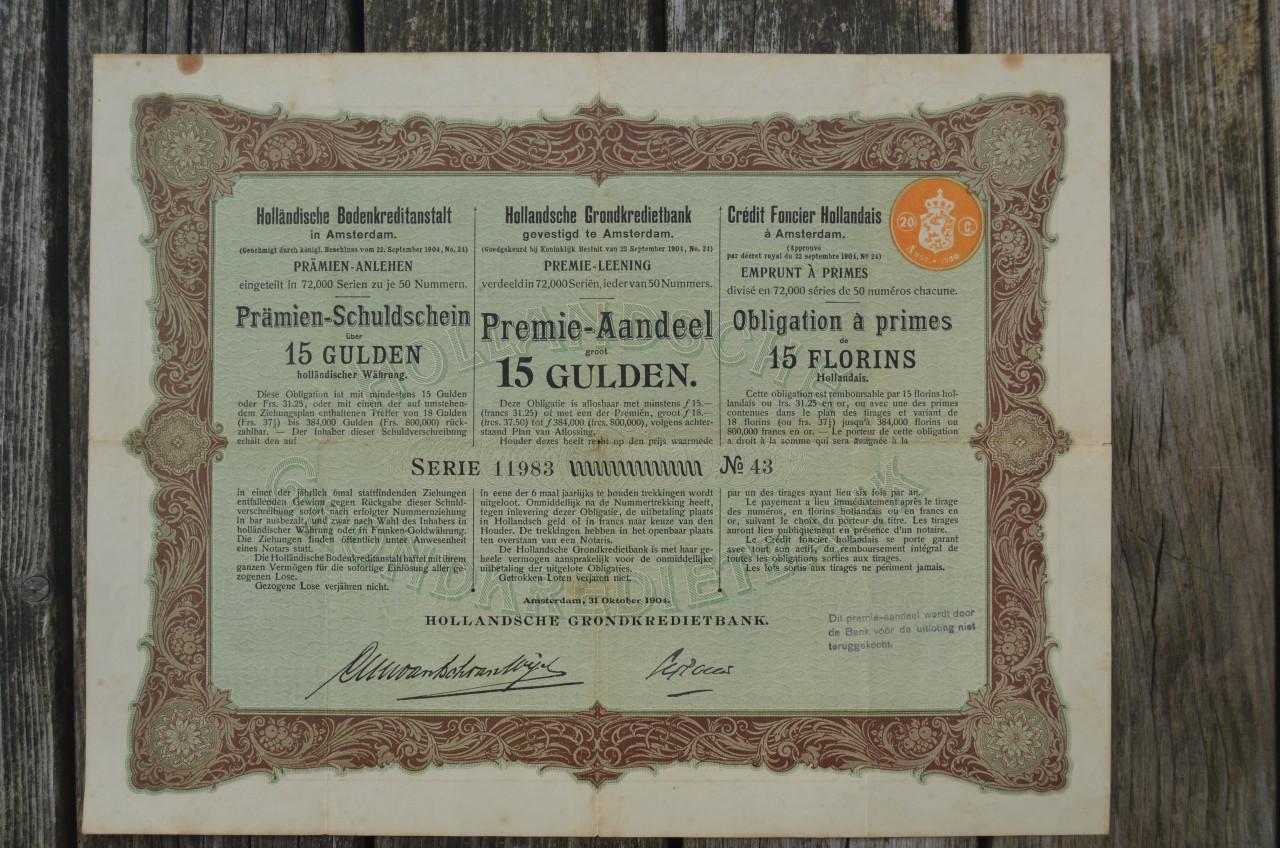 Diverse aandelen / obligaties / pandbrieven etc. (1)