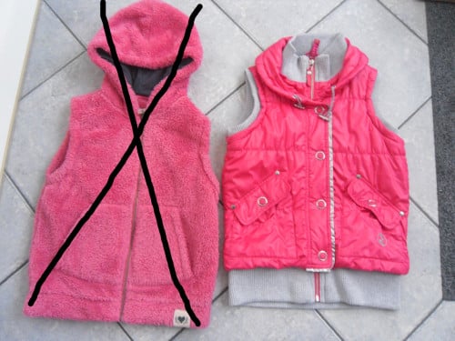ROSE BODYWARMER MET GRIJS 158
