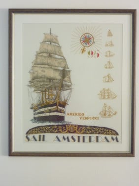 SAIL AMSTERDAM pracht schildrij, geporduurd/