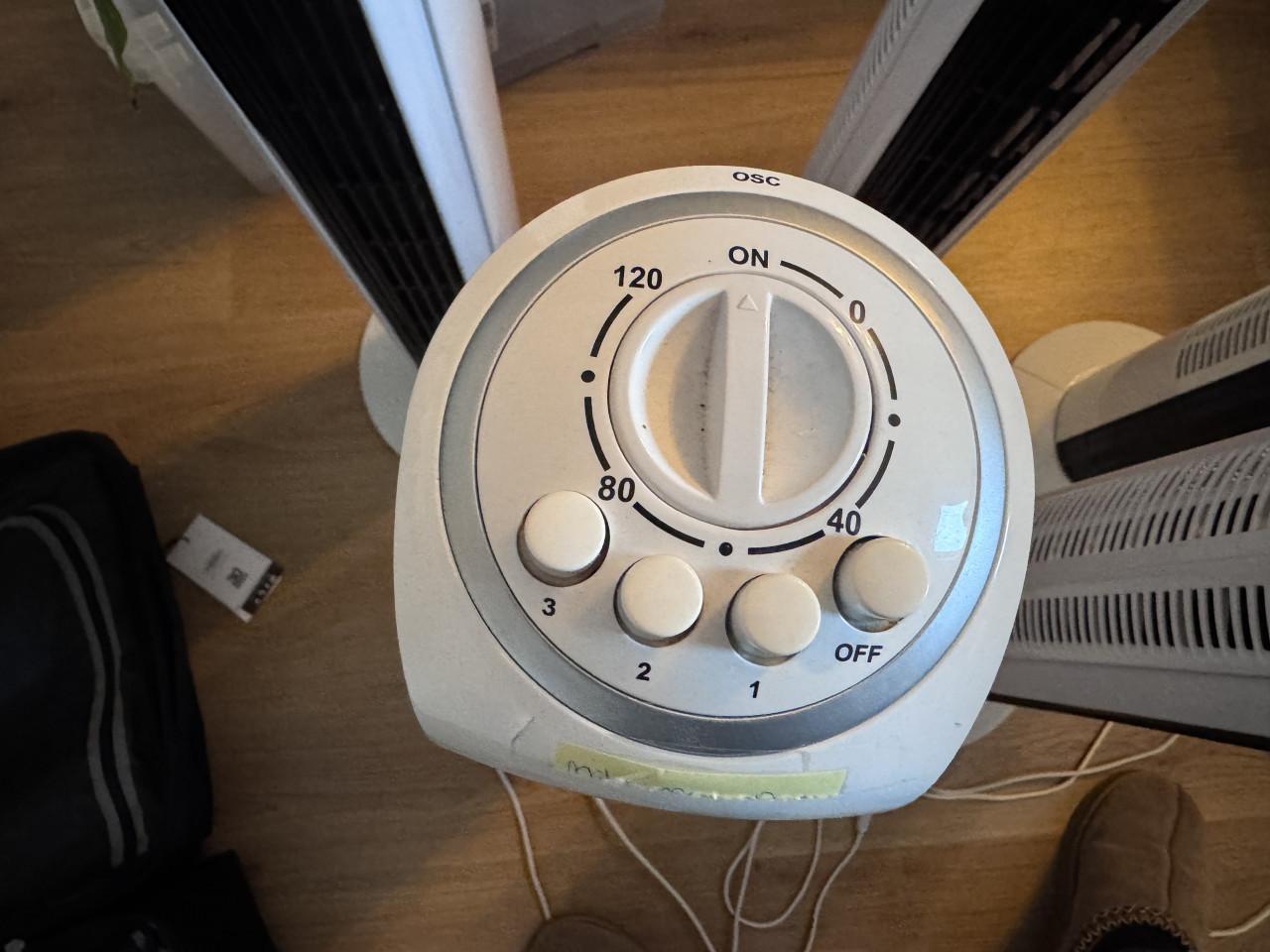 5 ventilatoren te koop