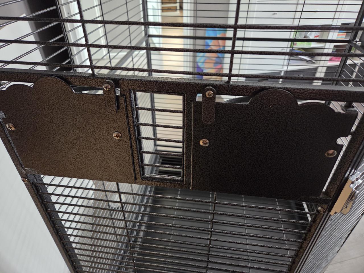 Papegaaien kooi hoek