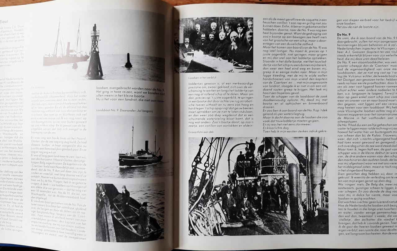 Een eeuw loodsen op en om de Schelde, door Rinus van Es