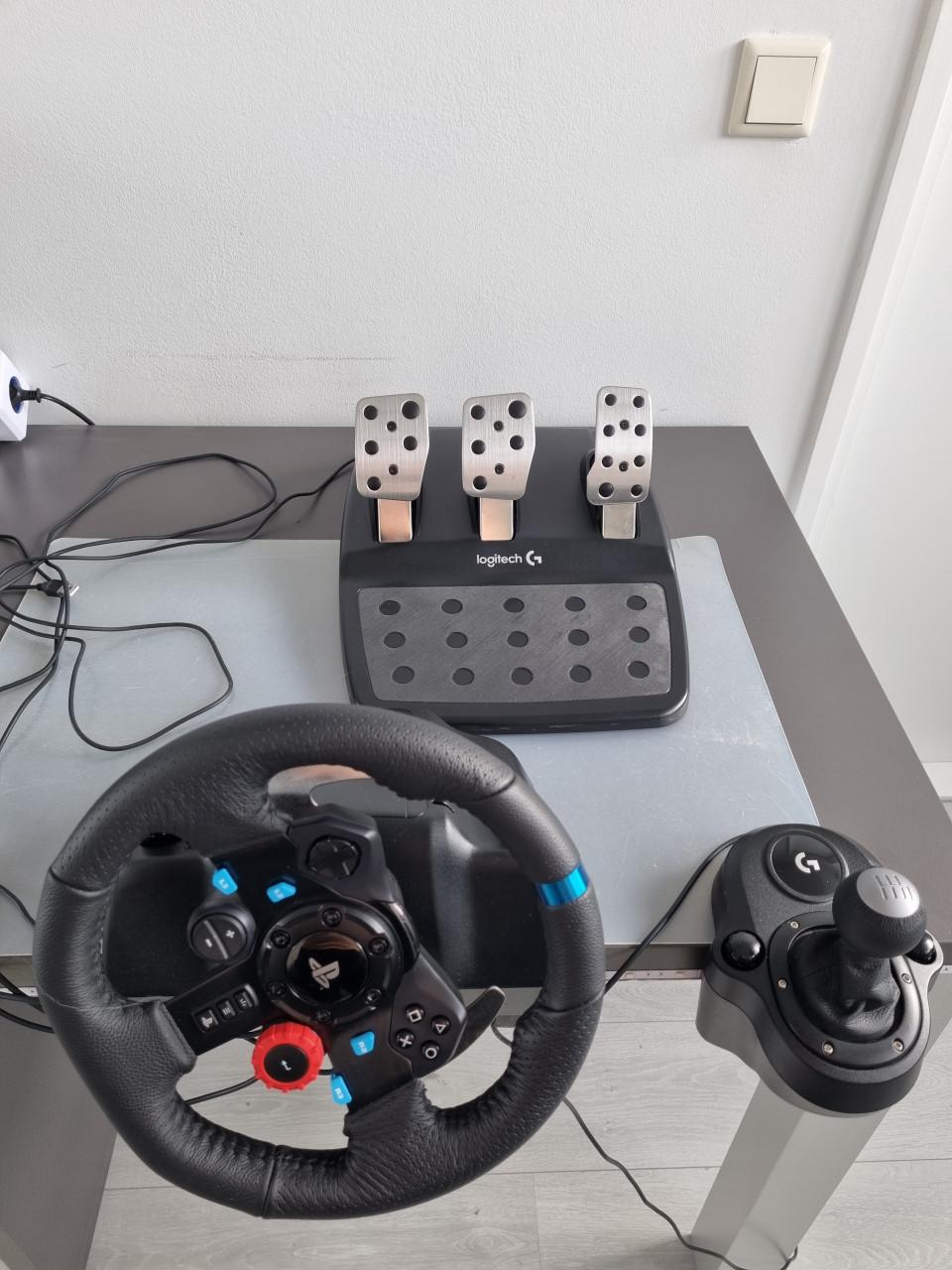 Logitech G29 Driving force stuur+shifter PS4/PS5/PC