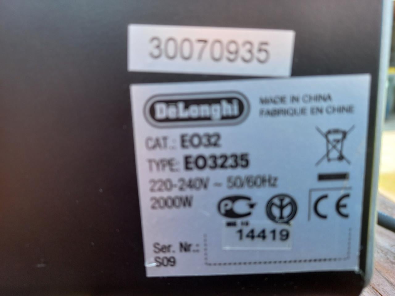 DeLonghi Bakoven, Rottisserie, Sfornatutto Maxi