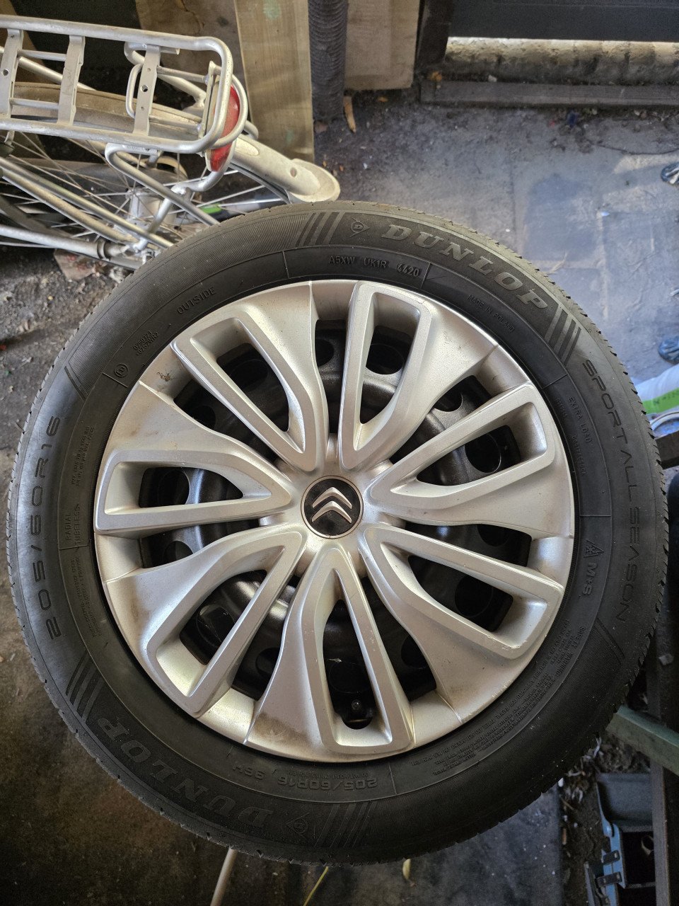 Continental Winterbanden 2x & Dunlop Zomerbanden 2x