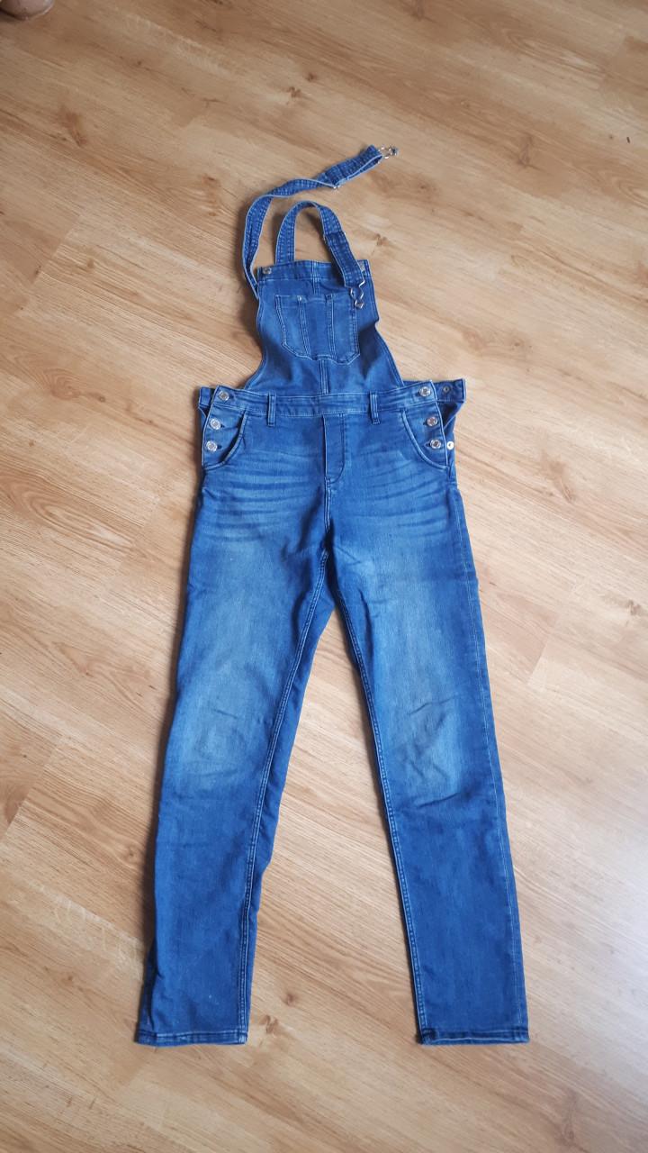 Denim tuinbroek maat 164