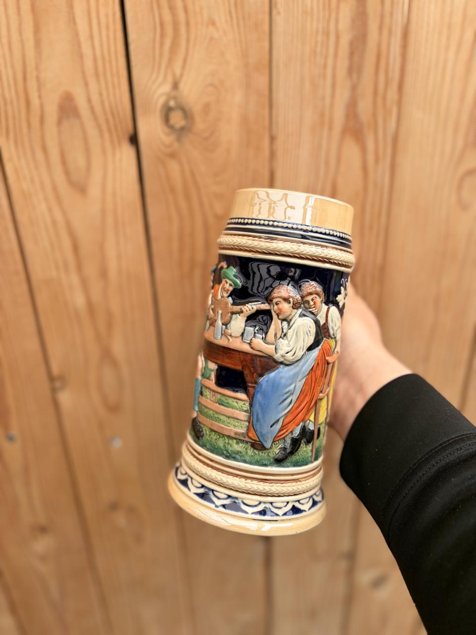 Vintage Duitse bierpul / bierkruik