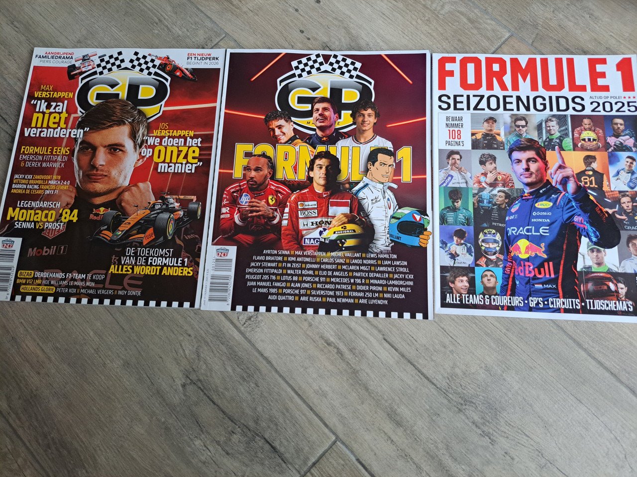 2x GP 1x seizoengids