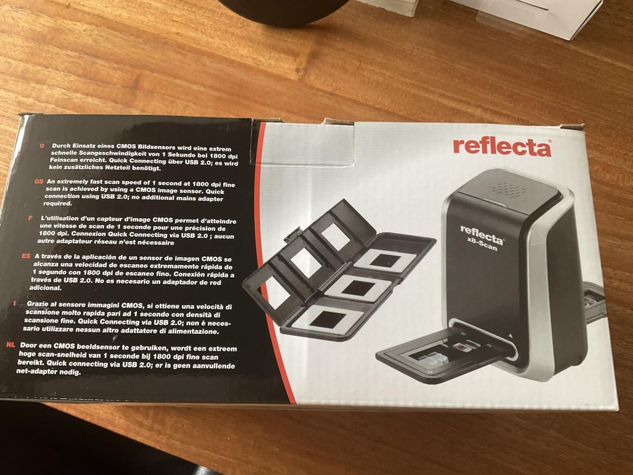 Reflecta x8-Scan Diascanner - Nieuw in doos