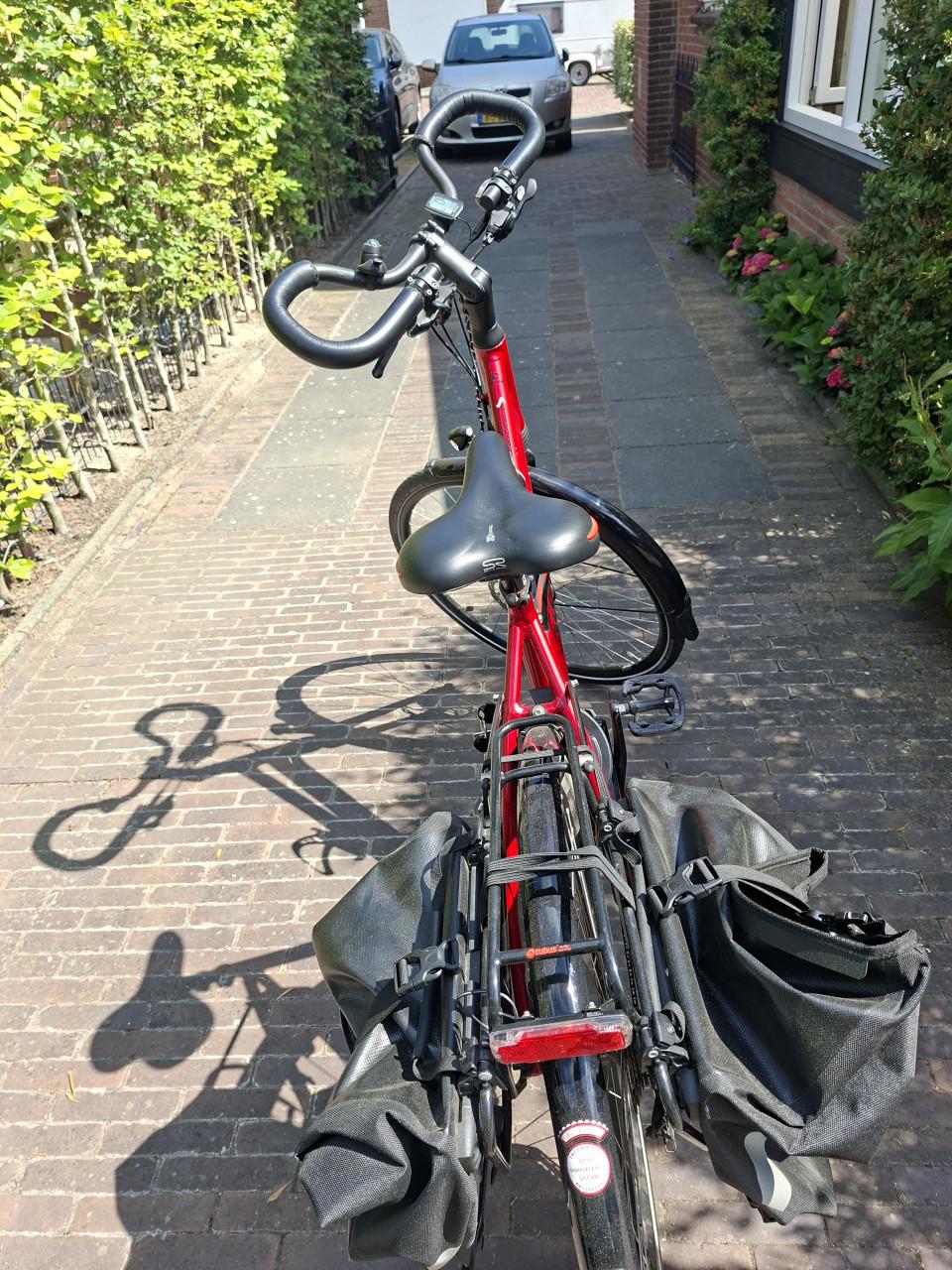 Rode Koga damesfiets